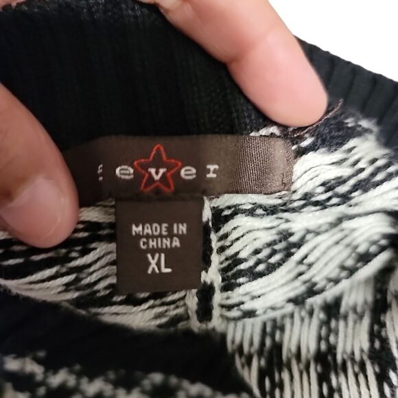 Fever One Button Wool Cardigan Size XL - Picture 6 of 7